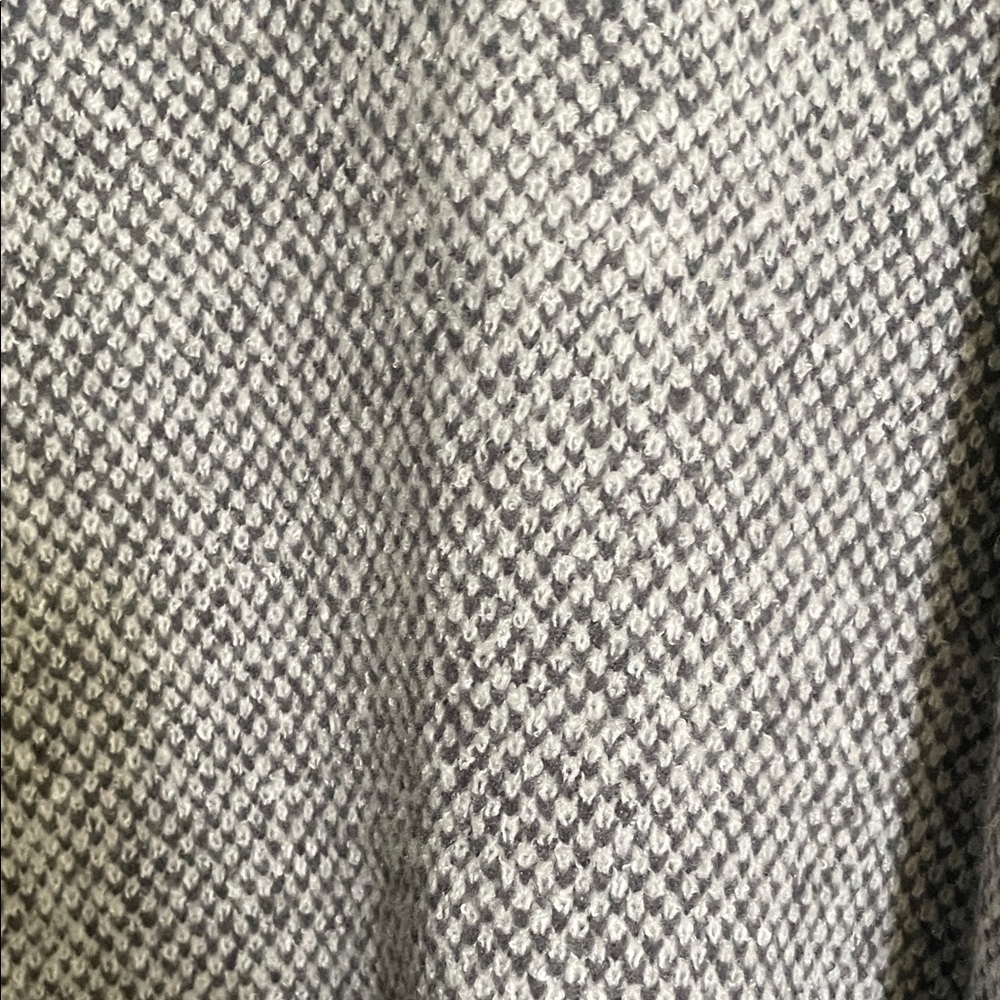 Chic Open Front Cardigan with Geometric Design - Picture 6 of 10